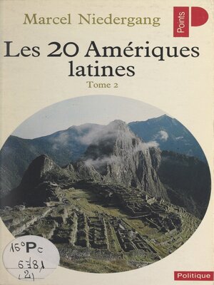 cover image of Les vingt Amériques latines (2)